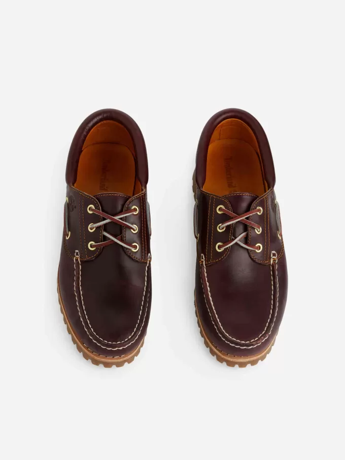 Timberland 3-Eye Lug handgenähter Bootsschuh