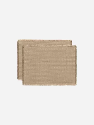 Tischset aus Leinenmischung, 2er-Set