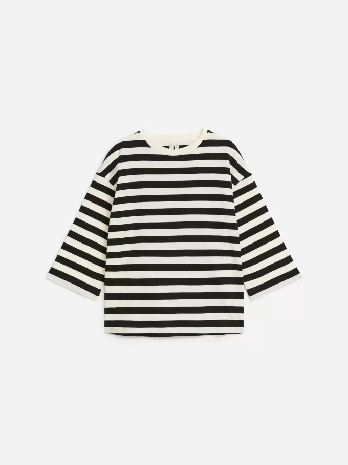 Übergroßes Langarm-T-Shirt