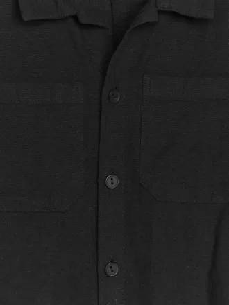 Überhemd aus Leinen-Baumwolle