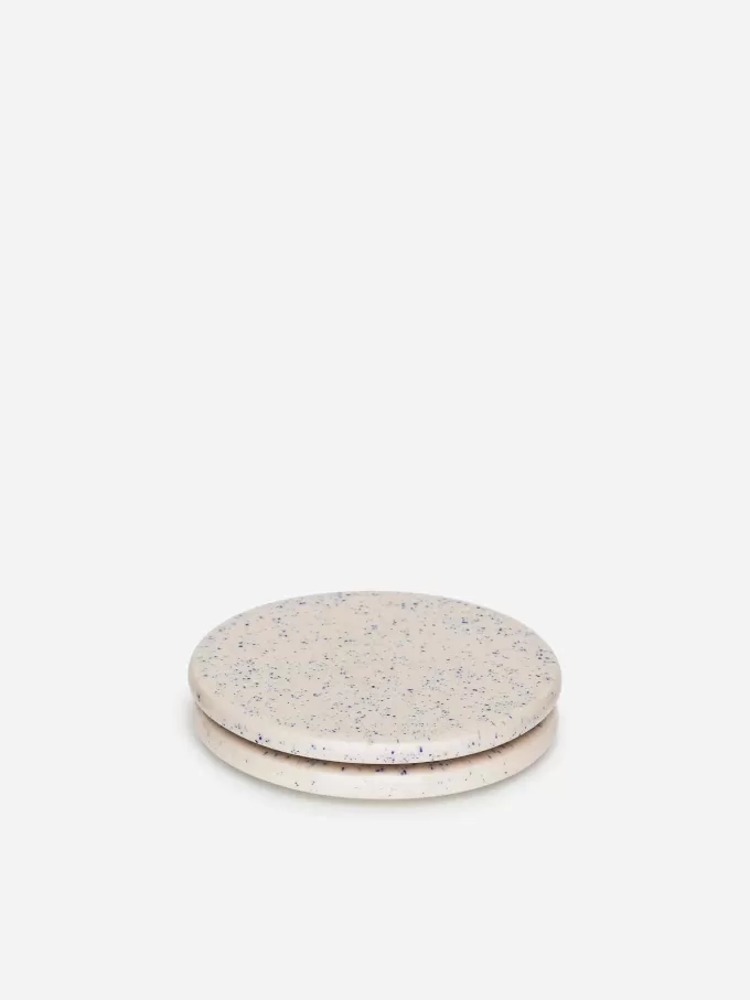 Untersetzer aus Steingut, 2er-Set