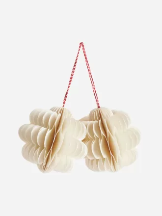 Wabenornamente im 2er-Set