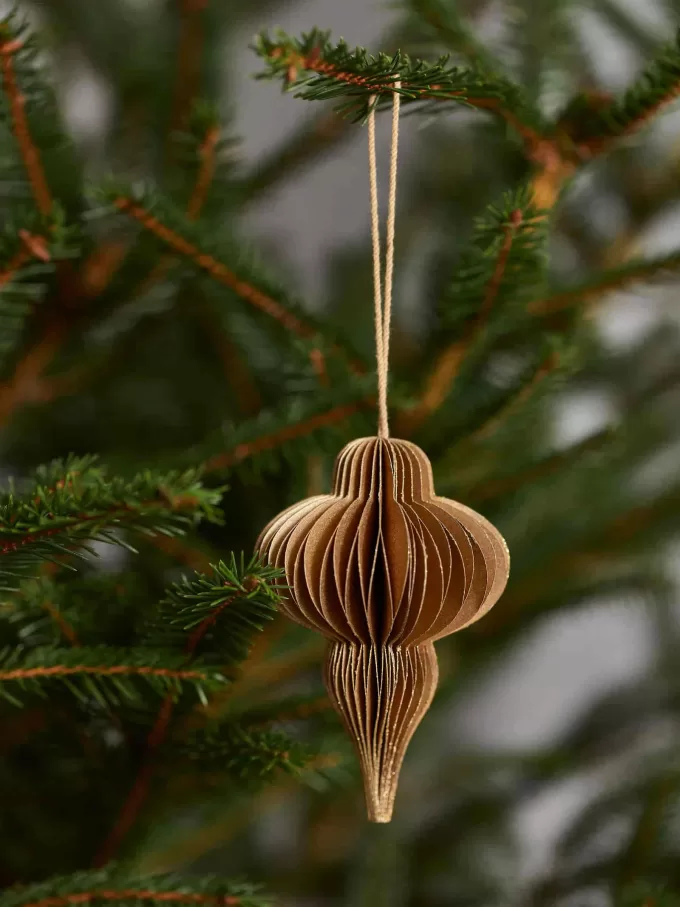 Wabenornamente im 2er-Set