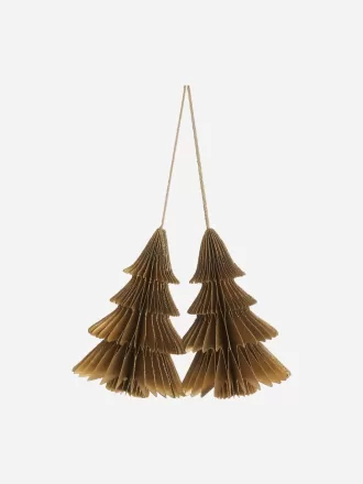 Wabenornamente im 2er-Set