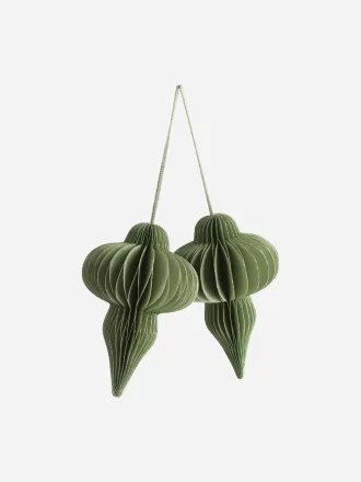 Wabenornamente im 2er-Set Wabenornamente im 2er-Set