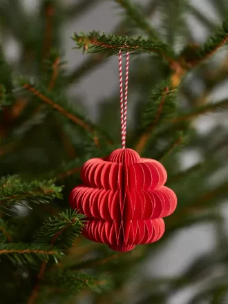 Wabenornamente im 2er-Set