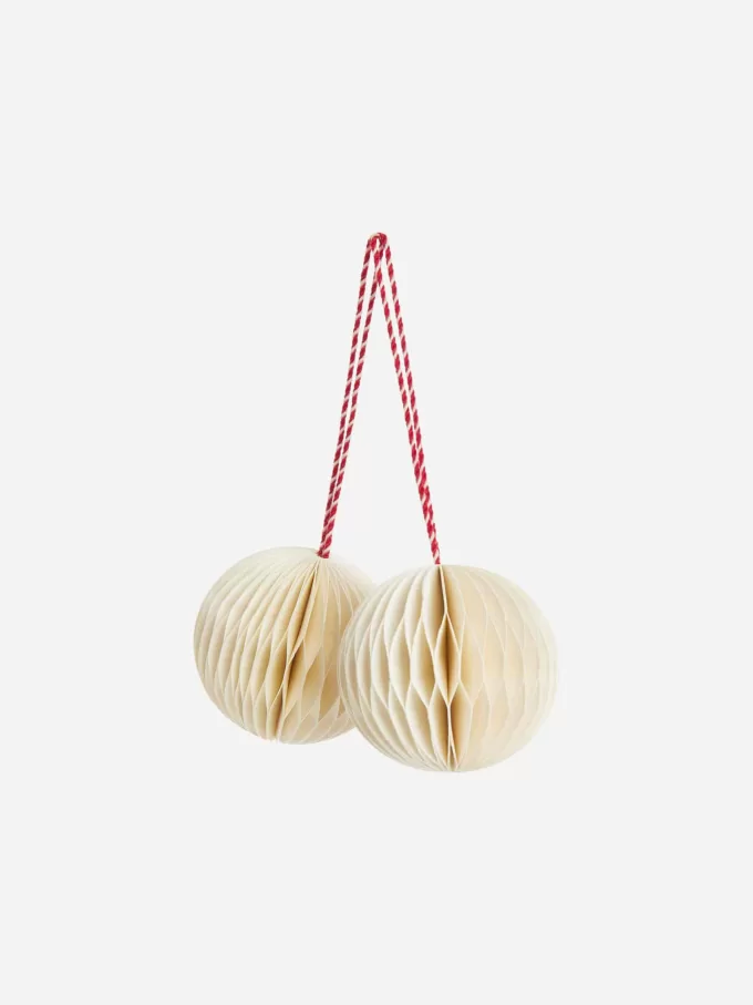 Wabenornamente im 2er-Set