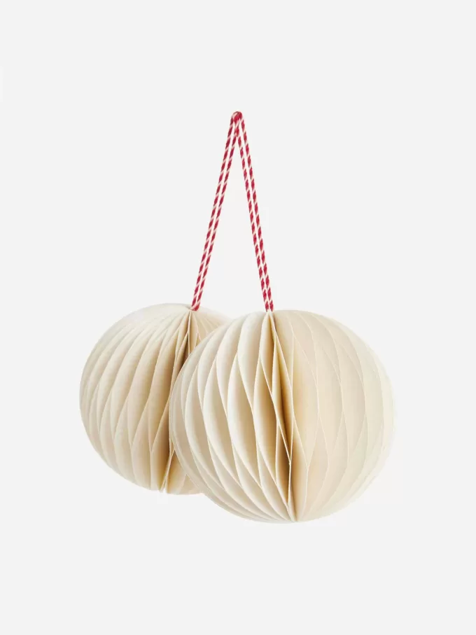 Wabenornamente im 2er-Set