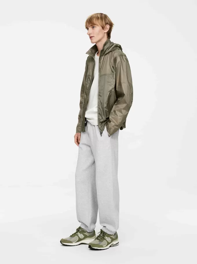 Waffelstrick-Sweatshirt