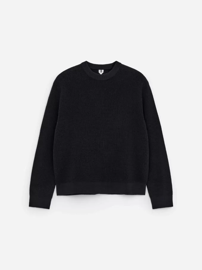 Waffelstrickpullover