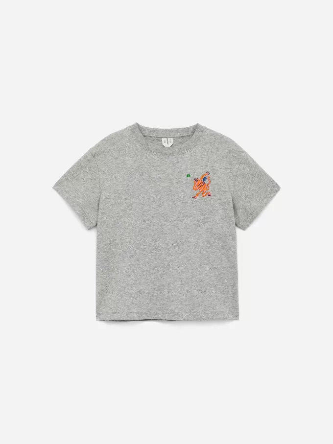 Weit geschnittenes T-Shirt