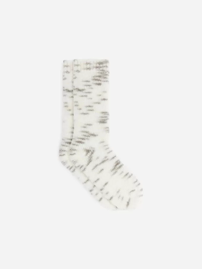 Weltraumgefärbte, klobige Socken